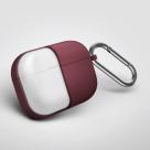 Силиконовый чехол с карабином и шнурком от потери Uniq Vencer для AirPods Pro 1-го поколения - фото 9